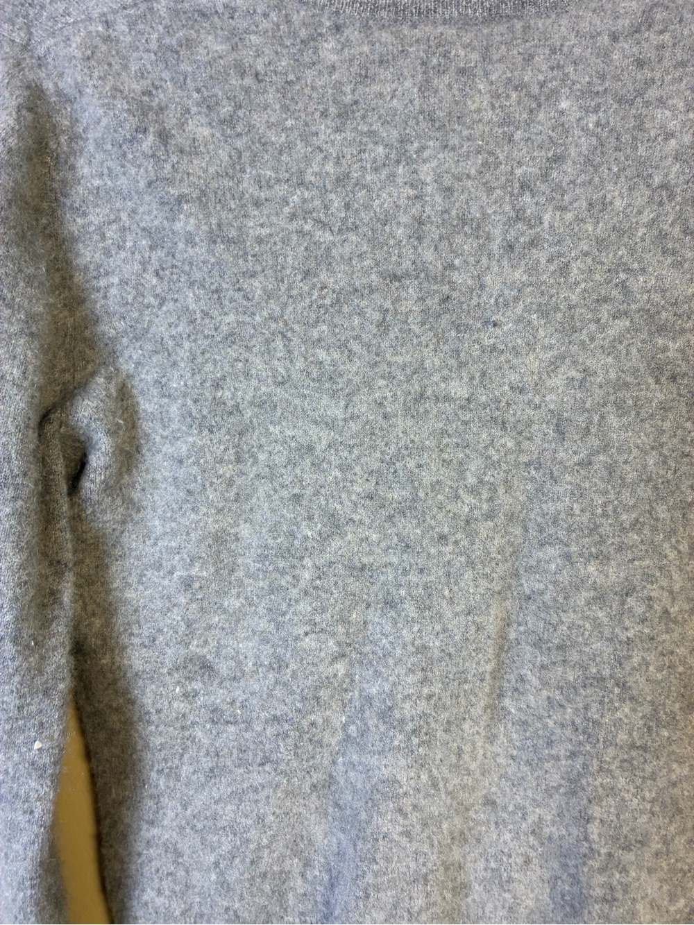 Apt. 9 100% Cashmere V Neck Argyle Pullover Sweater - Picture 10 of 11